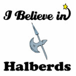 i believe in halberds photo sculptures