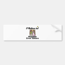 i believe in happily ever afters bumper sticker