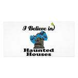 i believe in haunted houses photo cards