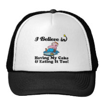 i believe in having my cake and eating it too hats
