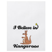 i believe in kangaroos flyer