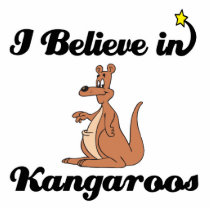 i believe in kangaroos photo cut outs