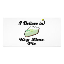 i believe in key lime pie photo cards