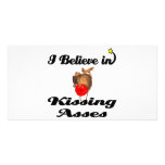 i believe in kissing asses photo cards