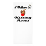 i believe in kissing asses rack cards