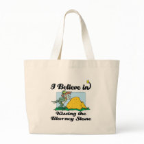 i believe in kissing the blarney stone bag