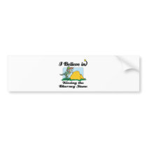i believe in kissing the blarney stone bumper sticker