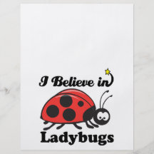 i believe in ladybugs custom flyer