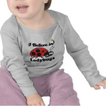 i believe in ladybugs shirt
