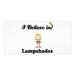 i believe in lampshades photo cards