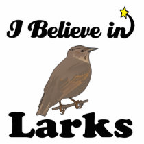 i believe in larks photo cut outs