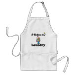 i believe in laundry aprons
