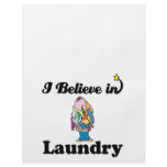 i believe in laundry flyers