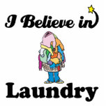 i believe in laundry photo sculptures