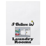 i believe in laundry rooms flyers
