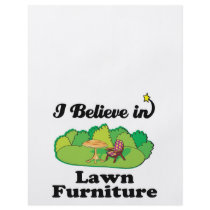 i believe in lawm furniture personalised flyer