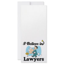 i believe in lawyers full color rack card