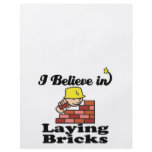 i believe in laying bricks flyers