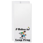 i believe in leap frog rack card