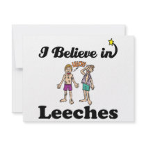 i believe in leeches personalised announcements