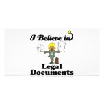 i believe in legal documents photo cards