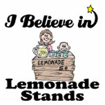 i believe in lemonade stands photo sculptures