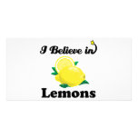 i believe in lemons photo cards