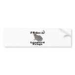 i believe in leopard frogs bumper stickers