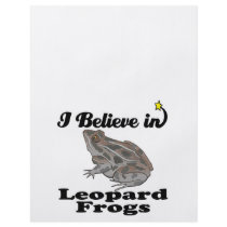 i believe in leopard frogs full colour flyer