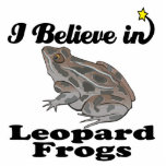 i believe in leopard frogs acrylic cut outs