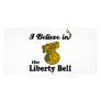 i believe in liberty bell personalized photo card