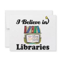 i believe in libraries custom announcements