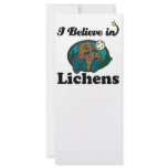 i believe in lichens rack cards