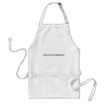 I Believe in Life Before Death Aprons