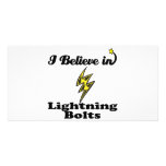 i believe in lightning bolts photo cards