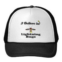 i believe in lightning bugs trucker hats