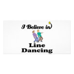 i believe in line dancing photo cards
