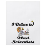i believe in mad scientists flyers