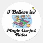 i believe in magic carpet rides stickers