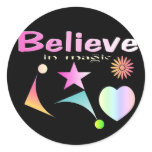 I BELIEVE IN MAGIC stickers