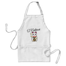 I believe in Maneki Neko Apron