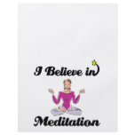 i believe in meditation flyers