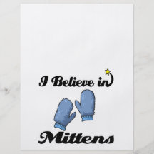 i believe in mittens flyers