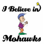 i believe in mohawks photo sculptures