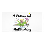i believe in multitasking photo cards