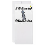 i believe in mummies rack cards