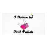 i believe in nail polish photo cards