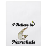 i believe in narwhals flyers