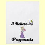 i believe in pageants flyers