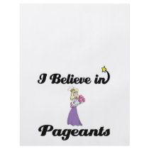 i believe in pageants flyer